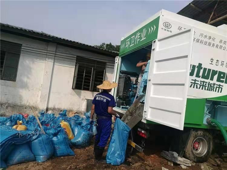 库尔勒工业污泥压干处理